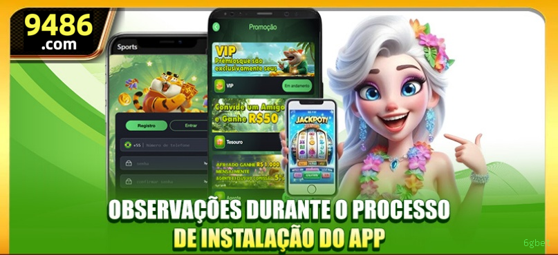 Imagem promocional da 6gbet mostrando a plataforma e suas vantagens